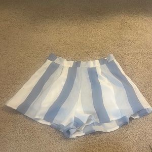 Striped beachy shorts